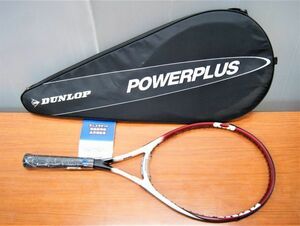 ☆【DUNLOP】ダンロップ　USED　◆　テニスラケット　ガット無（Power Plus XL9）◆◎管理20G014