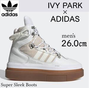 ◆モデル出品◆新品 メンズ26.0cm adidas スーパースリークブーツ × IVY PARKコラボ靴/スニーカー 完売 希少な男性対応サイズ アディダス