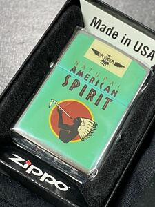 zippo アメリカンスピリット 限定品 特殊加工 希少モデル 2010年製 NATURAL AMERICAN SPIRIT シリアルナンバー NO.219 ケース 保証書付