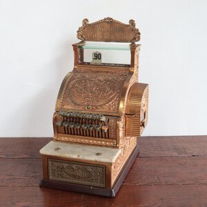 1910s～20s アンティーク National レジスター /ナショナル Cash Register USA 店舗 什器 アメリカ ショップ #310-251-869