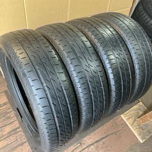 良い155/65R13 4本／BS NEXTRY 6〜8分上 送料込7100円〜 S4327-91