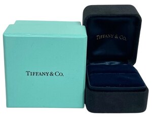 ティファニー リング用 リングケース 箱 ケース TIFFANY 紙袋　ショッパー 指輪ケース 指輪用 ボックス　BOX　【中古】