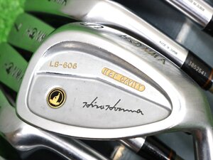 ◇HONMA　ホンマ　LB-606　♯3～♯9・♯11・S　アイアン　計9本セット　10番欠品◇24-12-K145