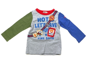 ホットビスケッツ Hot Biscuits Tシャツ・カットソー 100サイズ 男の子 子供服 ベビー服 キッズ