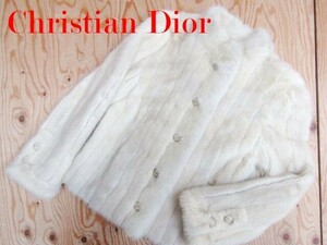 ★クリスチャンディオール Dior★レディース ミンクファージャケット クリーム★R61020044A