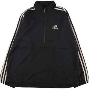 古着 90年代 アディダス adidas ハーフジップ ナイロンプルオーバー メンズXXL ヴィンテージ /eaa428256 ss2501_30