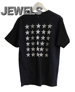 SHIPS購入Jewels ジュエルズ スターバックプリントtシャツ collarブラック