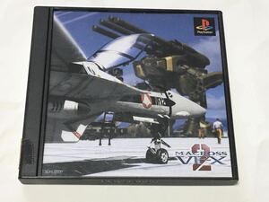 プレイステーション 【マクロス　VF-X2　】帯付き　ハガキあり　送料２３０円～　他同梱可能