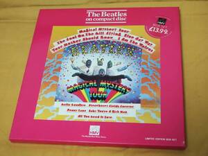 ◎ビートルズ　Beatles HMV BOX「MAGICAL MYSTERY TOUR 」ポスター、バッジ、12pブックレット付き　シリアルナンバー入り