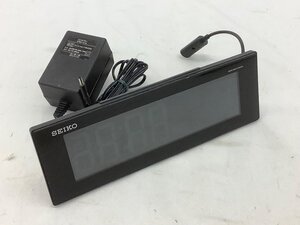 SEIKO デジタル置時計/目覚まし時計/電波時計 DL305K アラーム・ボタンOK 中古品 ACB