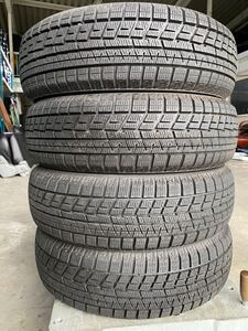 9.5分山位 2021年製 YOKOHAMA 155/70R13 iG60 スタッドレス 4本 ヨコハマ ice GUARD (PW6K079M) アイスガード 155-70-13 冬タイヤ