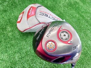 4卍1411 ドライバー MacGregor【MACTEC/マックテック】DH101 RED　1W/9° Motore DH454 7F/フレックス：S 〈 札幌/美しが丘店〉