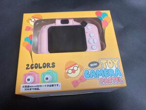 せ 新品 TOY CAMERA PASTEL ミニトイ カメラ スタンプやフレームが20種類以上 写真 動画撮影 ミニゲーム