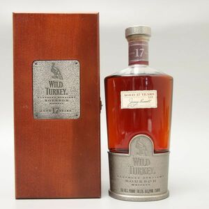 Z241. 【未開栓古酒】ワイルドターキー 17年 リミテッドエディション 木箱付き 750ml 50.5% WILD TURKEY