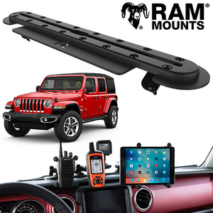 RAM MOUNTS Tough-Track ラムマウント スマホホルダー ベース ジープ JL ラングラー JT グラディエーター ボルトオン取り付け