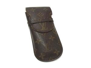 LOUIS VUITTON ルイヴィトン M62970 モノグラム エテュイ リュネット ラバ メガネケース 眼鏡ケース ブラウン系 DH0611