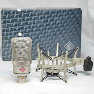 【A】Neumann TLM102 スタジオセット 出音良好 定番 コンデンサーマイク ノイマン EA4 ショックマウント付属