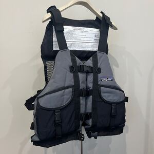 Patagonia パタゴニア PFD MILDWATER ライフジャケット ベスト 多機能 廃盤 美品 メンズ M セージグレー