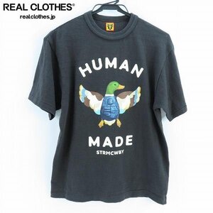 ☆HUMAN MADE/ヒューマンメイド プリント Tシャツ カットソー M /UPK