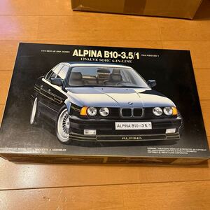 デッドストック物　フジミ BMW 旧フジミ 未組立 FUJIMI プラモデル ALPINA アルピナ B10-3.5/1 1/24サイズ