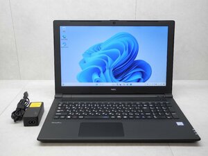 ☆1円☆第7世代☆NEC☆VersaPro PC-VKT25EZG5☆Core i5 2.50GHz/8GB/SSD256GB/DVD/無線/Bluetooth/カメラ/Office/Windows 11 Pro/難有り☆