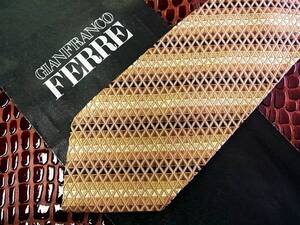 E1908Ｎ●美品●【ＦEＲＲＥ】ジャンフランコ フェレのネクタイ