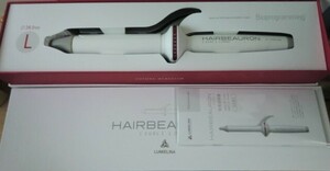 ★値下げ★正規品シリアルナンバーLUMIELINAリュミエリーナ・HAIRBEAURON CURLヘアビューロンカールS-type34mmHBRCL-GL専用スタンド付★