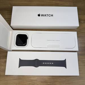 美品 Apple Watch アップルウォッチ SE2 第二世代 GPSモデル 44mm ミッドナイト スポーツバンド S/M MXEJ3J/A A2723 ベルト・充電器 未開封