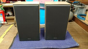 当時物 松下電器 Technics SB-202 スピーカーセット 1974年製 音出し確認済 中古現状優先品（検 昭和 レトロ アンティーク MADE IN JAPAN