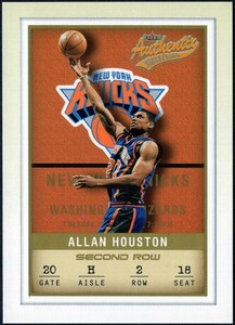 【アランヒューストン】NBA01-02 Fleer Authentix #30 SecondRow #d/200 AllanHouston/NewYorkKnicks　パラレル