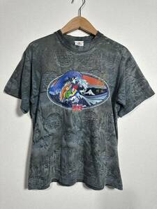 90s vintage Woody Woodpecker t-shirt ヴィンテージ ウッディー・ウッドペッカー タイダイTシャツ 古着 