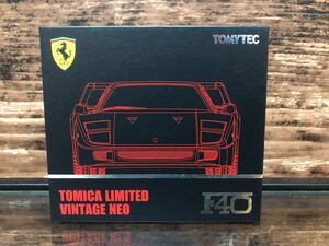 トミカリミテッドヴィンテージネオ 1/64 FERRARI フェラーリ F40 赤 TOMICA TOMYTEC 