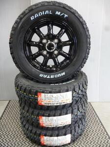 新品4本セット★JP209+マッドスターM/T★145/80R12★軽トラ・軽バン・ハイゼット・エブリィ・キャリー★G