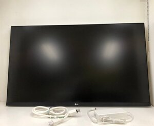 LG 液晶ディスプレイモニター 32UN500-W 31.5型 2021年製 ホワイト 241225SK010150