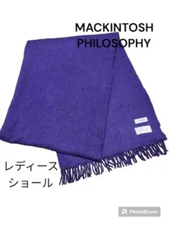 レディース　MACKINTOSH PHILOSOPHYのショール(紫色)