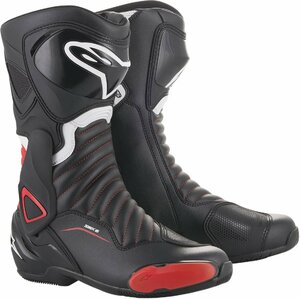 US 9.5 / EU 44 - ブラック/レッド - ALPINESTARS アルパインスターズ SMX-6 v2 ブーツ