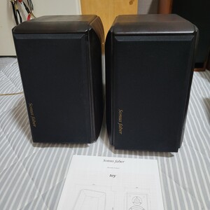 即決　sonus faber toy　スピーカー　ペア　箱あり　ソナスファベール