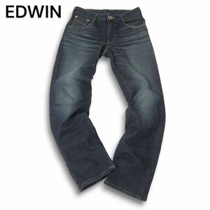 EDWIN エドウィン ER03 ジャージーズ★ ストレッチ USED加工 ストレート デニム パンツ ジーンズ Sz.S　メンズ 日本製　C4B04340_9#R