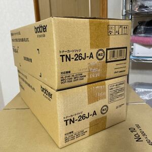 未使用品　brother 純正　TN-26J-A カートリッジ　２本セット