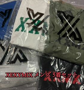 XEXYMIX ゼクシィミックス メンズ 5点セット XL XXL 新品Tシャツ