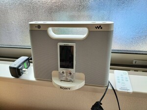 SONY RDP-NWM7 白 オマケ付き アダプター リモコン有り 美品 【個人出品】ウォークマン用ドック