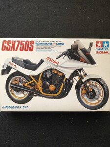 165 当時物 未組立 タミヤ 1/12 スズキ GSX750S KATANA 刀 カタナ プラモデル オートバイシリーズ