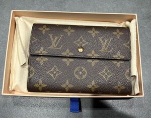 Louis Vuitton 折り財布 モノグラム　新品未使用　美品 三つ折り