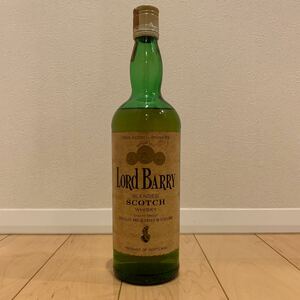 LORD BARRY ブレンデッド スコッチ ウイスキー 750ml 40% 未開栓 古酒 MILLBURN