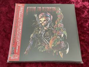 ★アティテュード・フォー・ディストラクション★紙ジャケット★2SHM-CD★ATTITUDE FOR DESTRUCTION★日本盤/帯付★GUNS N