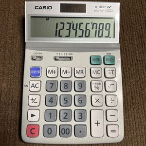 CASIO DF-120GT電卓