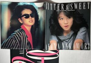 中森明菜 BITTER & SWEET 1985 サマーコンサートパンフレット SUMMER CONCERT 