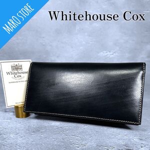 【美品】Whitehouse Cox ブライドル レザー ウォレット 長財布