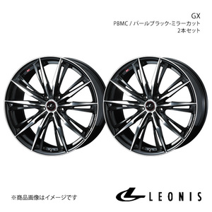 LEONIS/GX シビック FC1/FK7 アルミホイール2本セット【18×7.0J 5-114.3 INSET47 PBMC】0039373×2