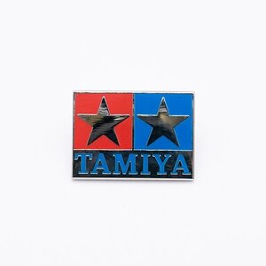 【ピンバッジ】TAMIYA タミヤ ロゴ デニム・革ジャン・ジーンズに相性抜群！古着・洋服のリメイクに！ピンズ